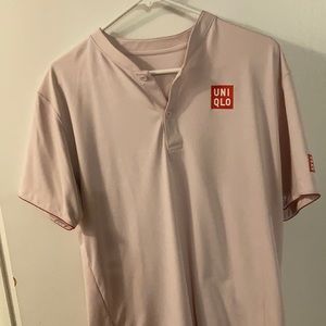 Uniqlo federer tennis shirt